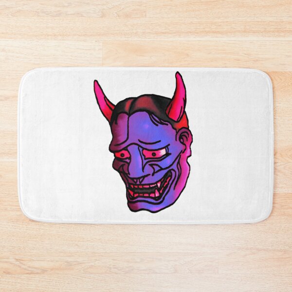 Item preview, Oni Mask, Demon, Anime, Purple, designed and sold by Maculele.