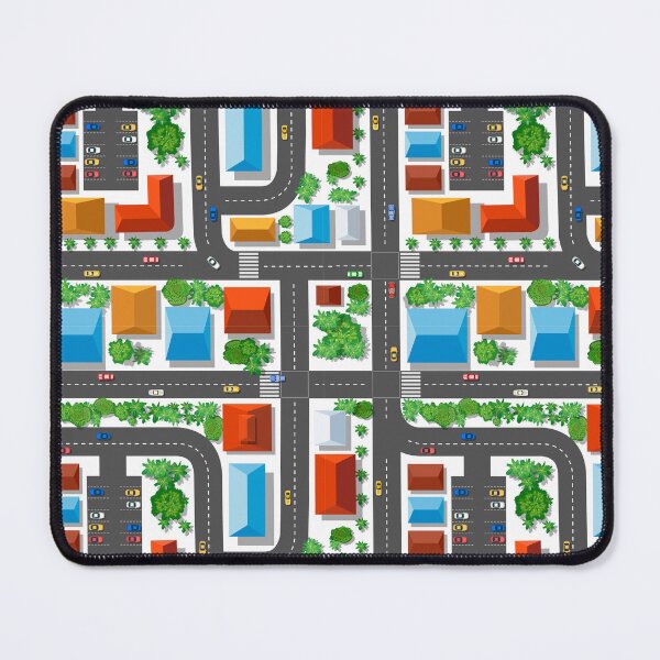 Item preview, Car road town mat designed and sold by RavenPhotoUK.