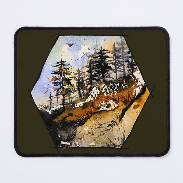 Item preview, Windswept Hillside designed and sold by AerinWyoArt.