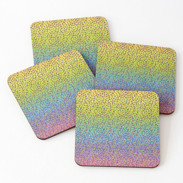 Item preview, RAINBOW LEOPARD PATTERN, COLORFUL ANIMAL PRINT designed and sold by Terevela.