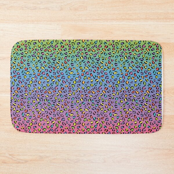 Item preview, RAINBOW LEOPARD PATTERN, COLORFUL ANIMAL PRINT designed and sold by Terevela.