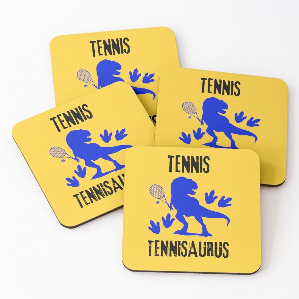 Item preview, Tennis Dinosaur designed and sold by BronikowskiART.