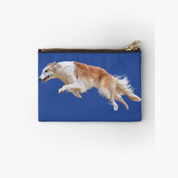 Item preview, Running White and Tan Borzoi Dog designed and sold by Deborah Camp.