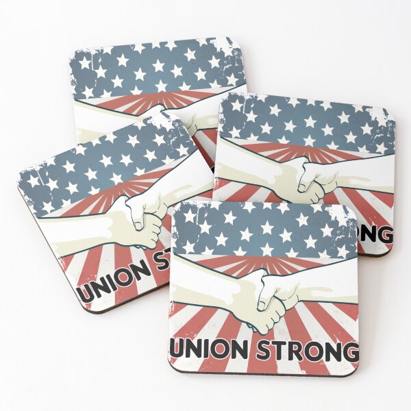 Item preview,  Union Strong American Flag Labor Day T-Shirt designed and sold by bestdesigns2020.