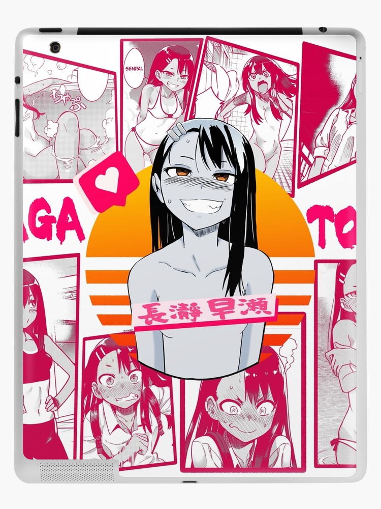 Nagatoro Hayase - The Sassy Waifu from Don't Toy with Me, Miss Nagatoro  anime and manga iPad Case & Skin for Sale by theUltZombie