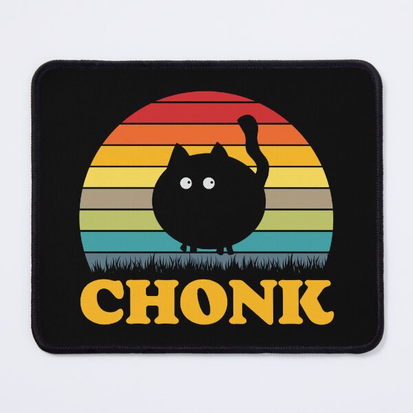 Item preview, Retro Sunset Chonk Cat, Cat Enthusiast designed and sold by MamaSweetea.