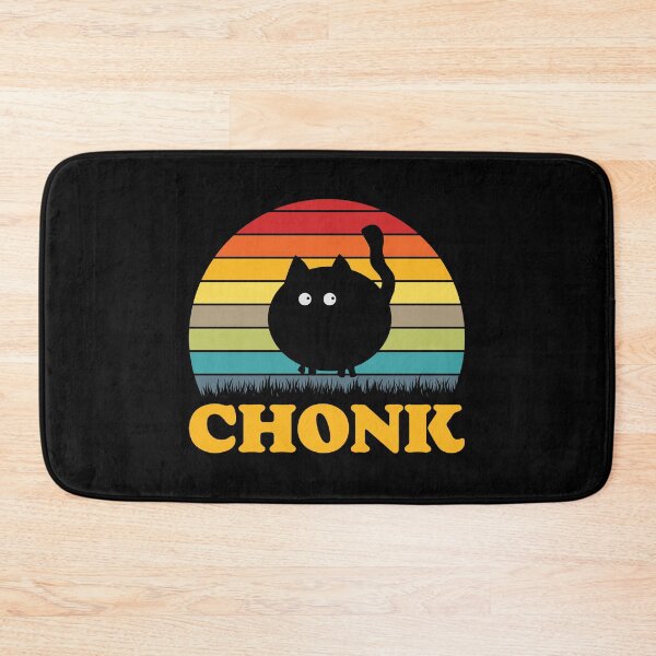 Item preview, Retro Sunset Chonk Cat, Cat Enthusiast designed and sold by MamaSweetea.