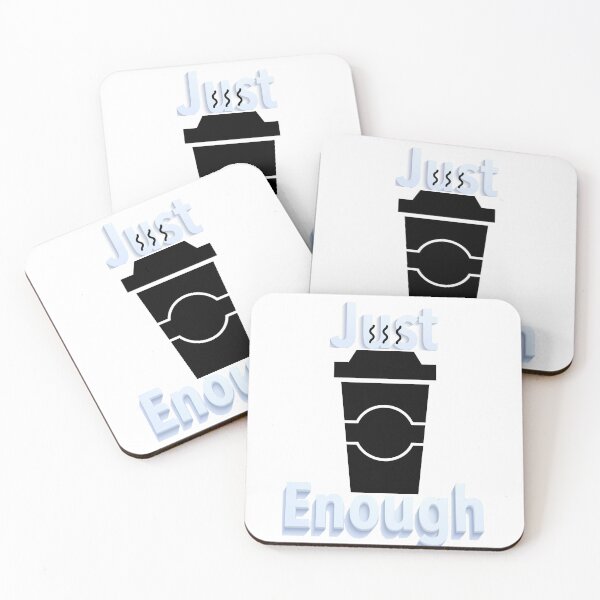 Item preview, Coffee Is Just Enough designed and sold by mrthink.