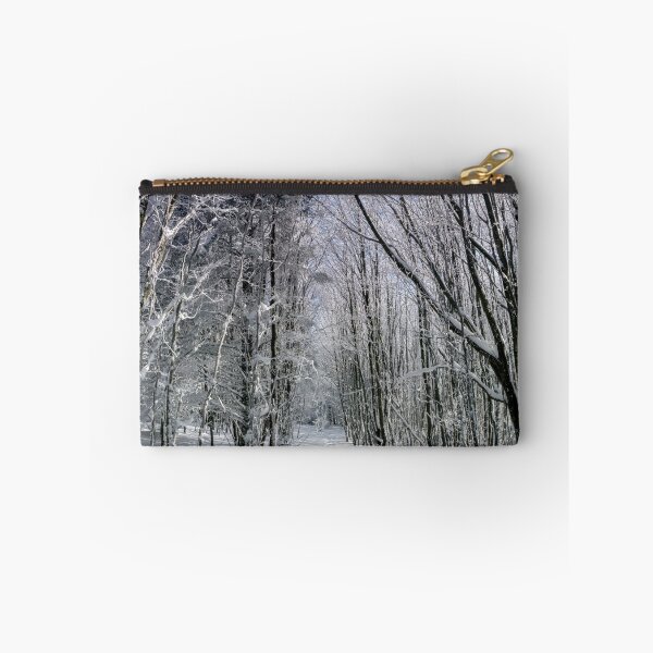 Item preview, Winter forest with frozen trees majestic view. Winter in nature. Picturesque and gorgeous wintry scene. Alsace, France designed and sold by Alexander Sorokopud.