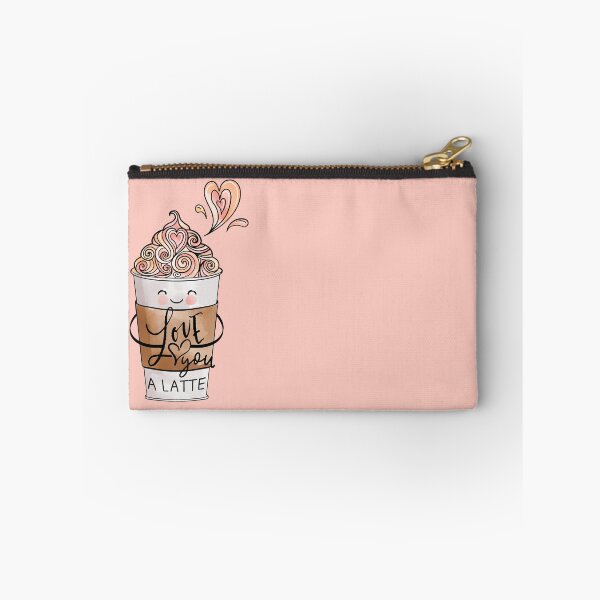 Item preview, Love You a Latte Kawaii Latte Coffee Character designed and sold by Moodthology.
