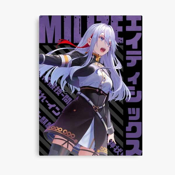 86 eighty six anime Canvas Print by Obierge KATAWA Starshop Online