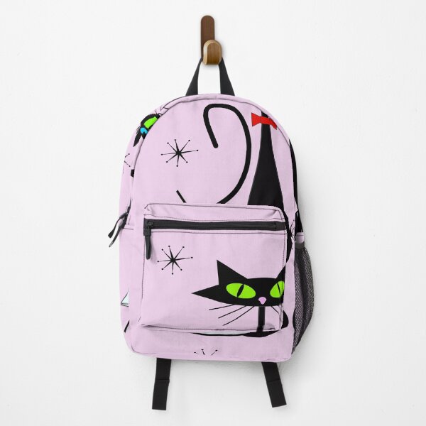 Item preview, MCM Atomic Cats Martini Time -Pink designed and sold by BossAtomic.