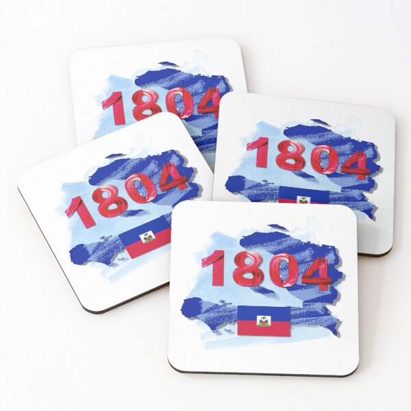 Item preview, Lakay Haiti Cherie 1804 Blue and Red flag design designed and sold by HaitiPouLaVi.