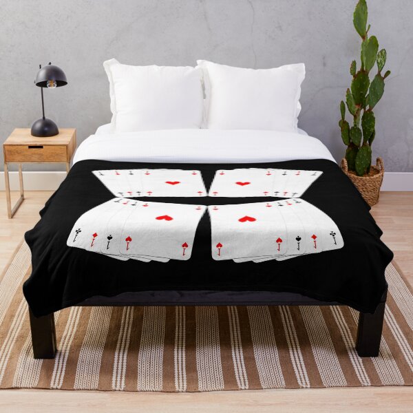 Item preview, Kaleidoscope of four aces with black and red colors designed and sold by Grégory DUBUS.