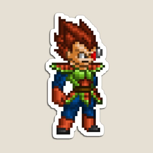 Goku Super Saiyan 2 Angel HQ Pixel Edition | Magnet