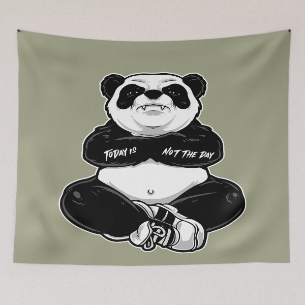 Item preview, Today Is Not The Day - Angry Panda designed and sold by LMcDs.