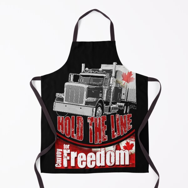 Item preview, Canada Convoy for Freedom 2022 Canadian Truckers Hold the line T-shirt designed and sold by Aerolovers.