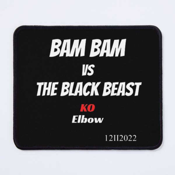 Item preview, mma Bam Bam The Black Beast Elbow designed and sold by czavonarola.