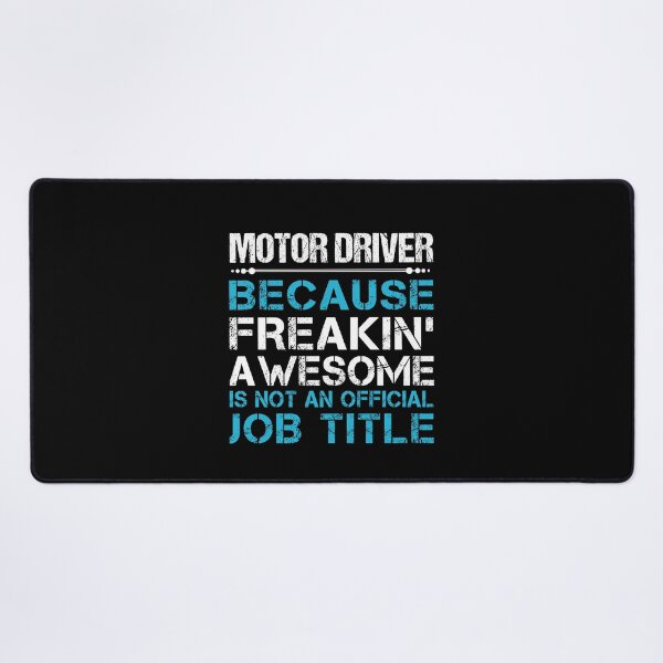 Item preview, Motor Driver T Shirt - Freaking Awesome Job Gift Item Tee designed and sold by oetate4774.
