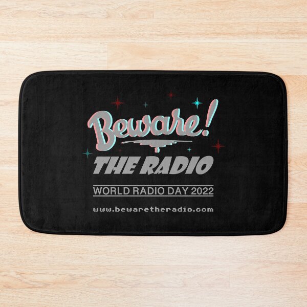 Item preview, Beware! The Radio – World Radio Day 2022 designed and sold by bewaretheradio.