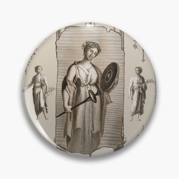Item preview, Herculaneum NeoClassical Elegant Sepia designed and sold by AntiqueImages.