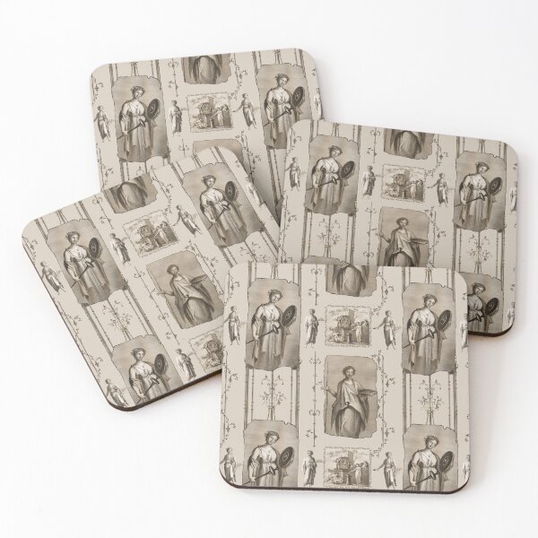 Item preview, Herculaneum NeoClassical Elegant Sepia designed and sold by AntiqueImages.