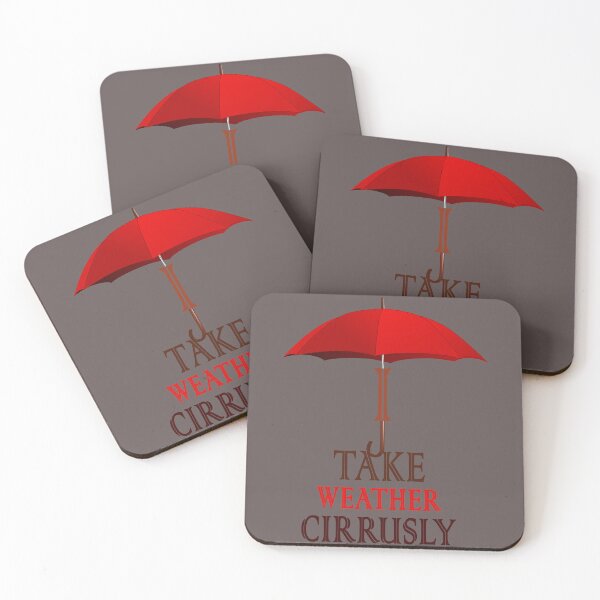 Item preview, I take weather Cirrusly Funny forecast Meteorology Joke	 designed and sold by 2050-STYLE.