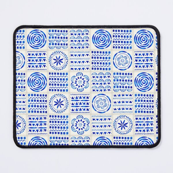 Item preview, Blue potrugal tiles. Seamless pattern. designed and sold by Pearl67.