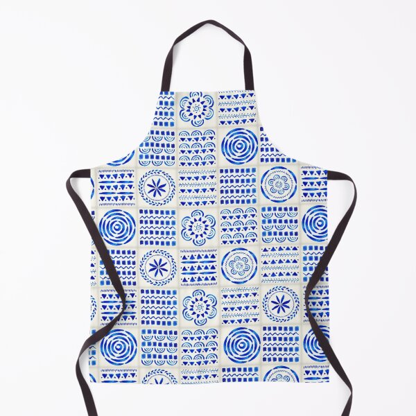 Item preview, Blue potrugal tiles. Seamless pattern. designed and sold by Pearl67.