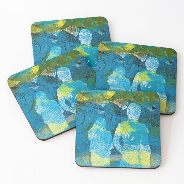 Item preview, Netted Ladies Monoprint  designed and sold by vallisrowe.