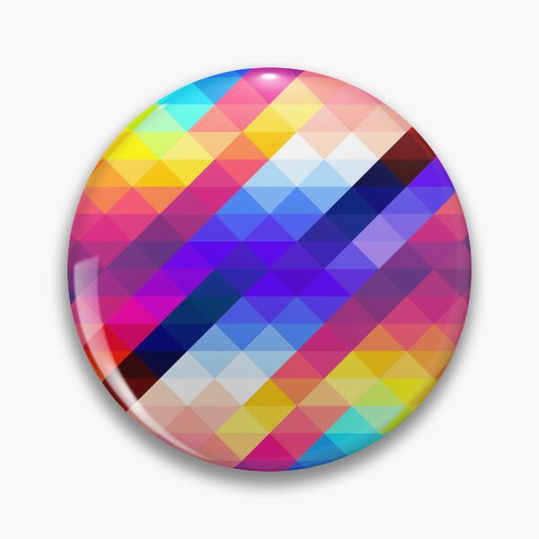Item preview, Colorful abstract triangles pattern designed and sold by pixxart.
