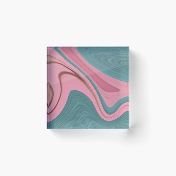 Item preview, pink turquoise agate slice background designed and sold by AlinNova.