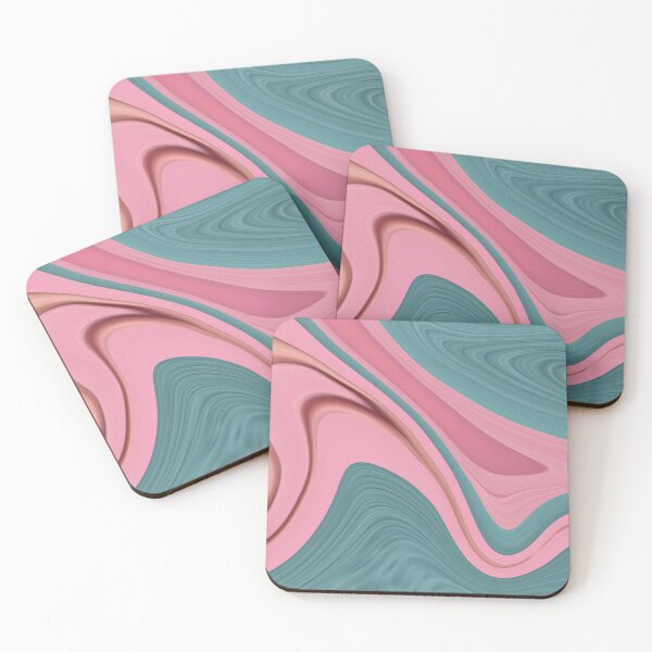 Item preview, pink turquoise agate slice background designed and sold by AlinNova.