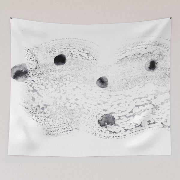 Item preview, ink explorations (231) - abstract black india ink painting designed and sold by expl-rations.