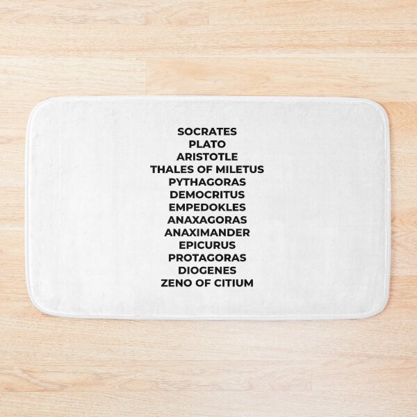 Item preview, Greek Philosophers designed and sold by The British Bunny Hop Shop.