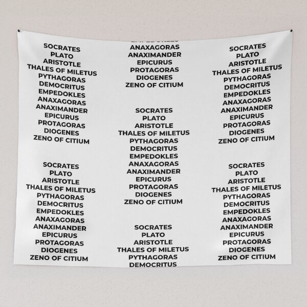 Item preview, Greek Philosophers designed and sold by The British Bunny Hop Shop.
