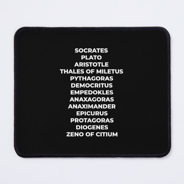 Item preview, Greek Philosophers - white ver designed and sold by The British Bunny Hop Shop.
