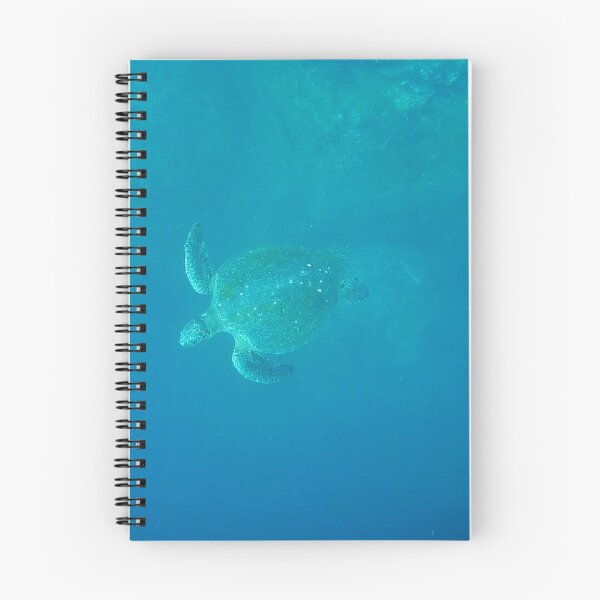 Item preview, Underwater swim with sea turtle designed and sold by GatheringMoss.