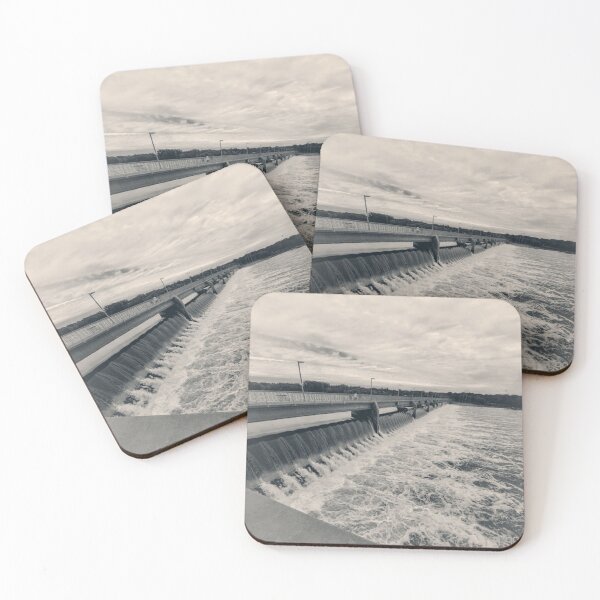 Item preview, Coon Rapids, MN, Dam in Black & White designed and sold by missmermaid1990.