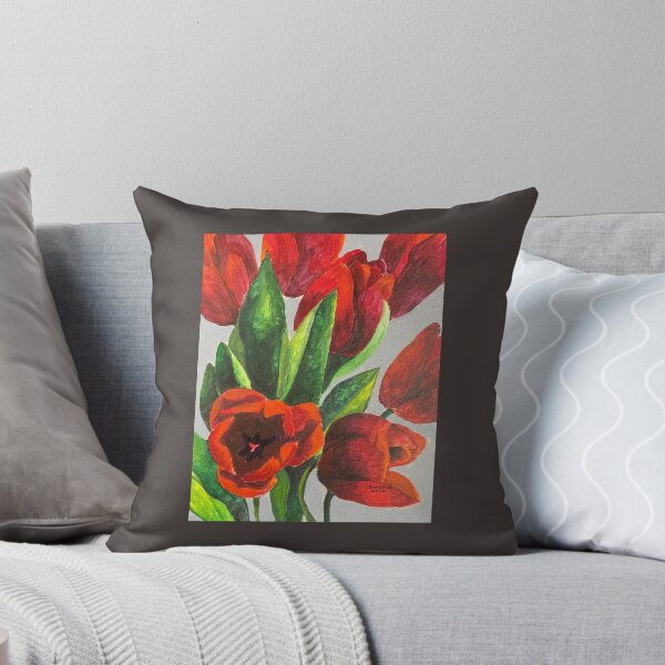 Item preview, Red Tulips -Painting Shirt designed and sold by Remijuice.