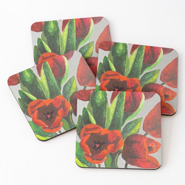 Item preview, Red Tulips -Painting Shirt designed and sold by Remijuice.