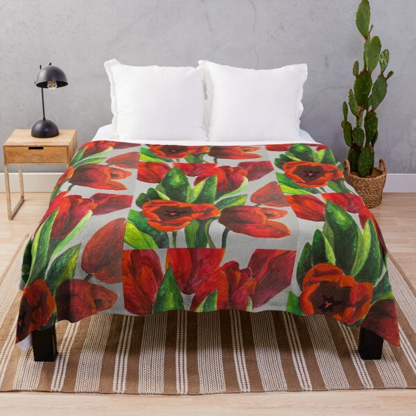 Item preview, Red Tulips -Painting Shirt designed and sold by Remijuice.