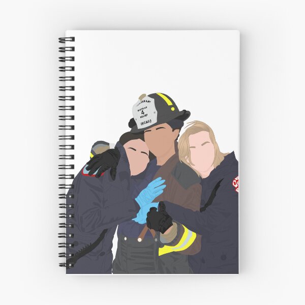 Artikelvorschau, Stella Sylvie und Violet umarmen Chicago Fire entworfen und verkauft von erinsartstuffs.