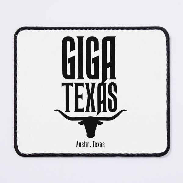 Item preview, Giga Texas B&W designed and sold by 1HappyGuyDesign.