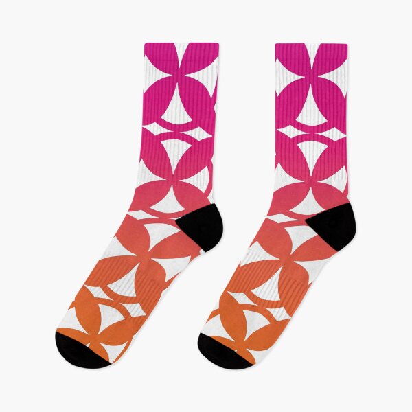 Item preview, Gradient Circles Pattern No.4 Pink To Orange designed and sold by QuestingPixel.
