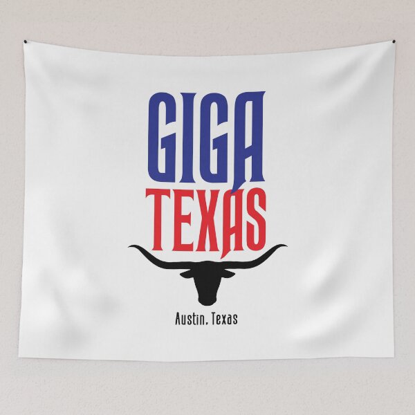 Item preview, Giga Texas Red designed and sold by 1HappyGuyDesign.