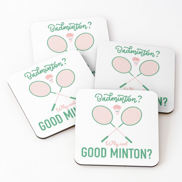 Item preview, Badminton? Why Not Goodminton funny Badminton Player badminton gift, funny badminton present designed and sold by anodyle.