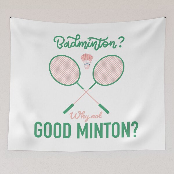 Item preview, Badminton? Why Not Goodminton funny Badminton Player badminton gift, funny badminton present designed and sold by anodyle.