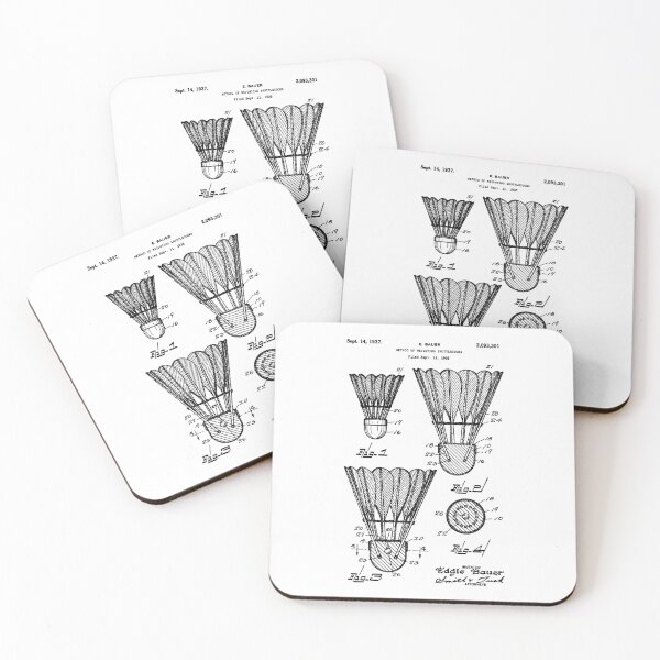 Item preview, Badminton Patent 1937 designed and sold by anodyle.