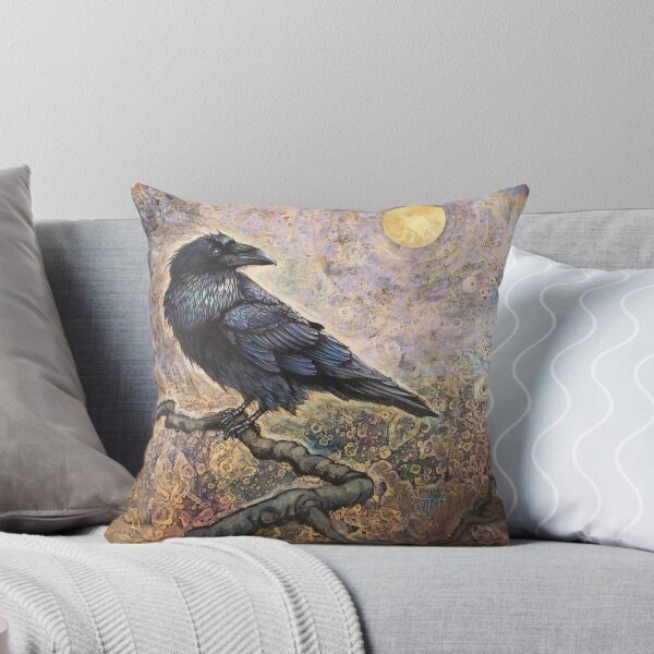 Item preview, All You've Seen, Mine In Dreams - Original Raven Painting designed and sold by HaggisVitae.